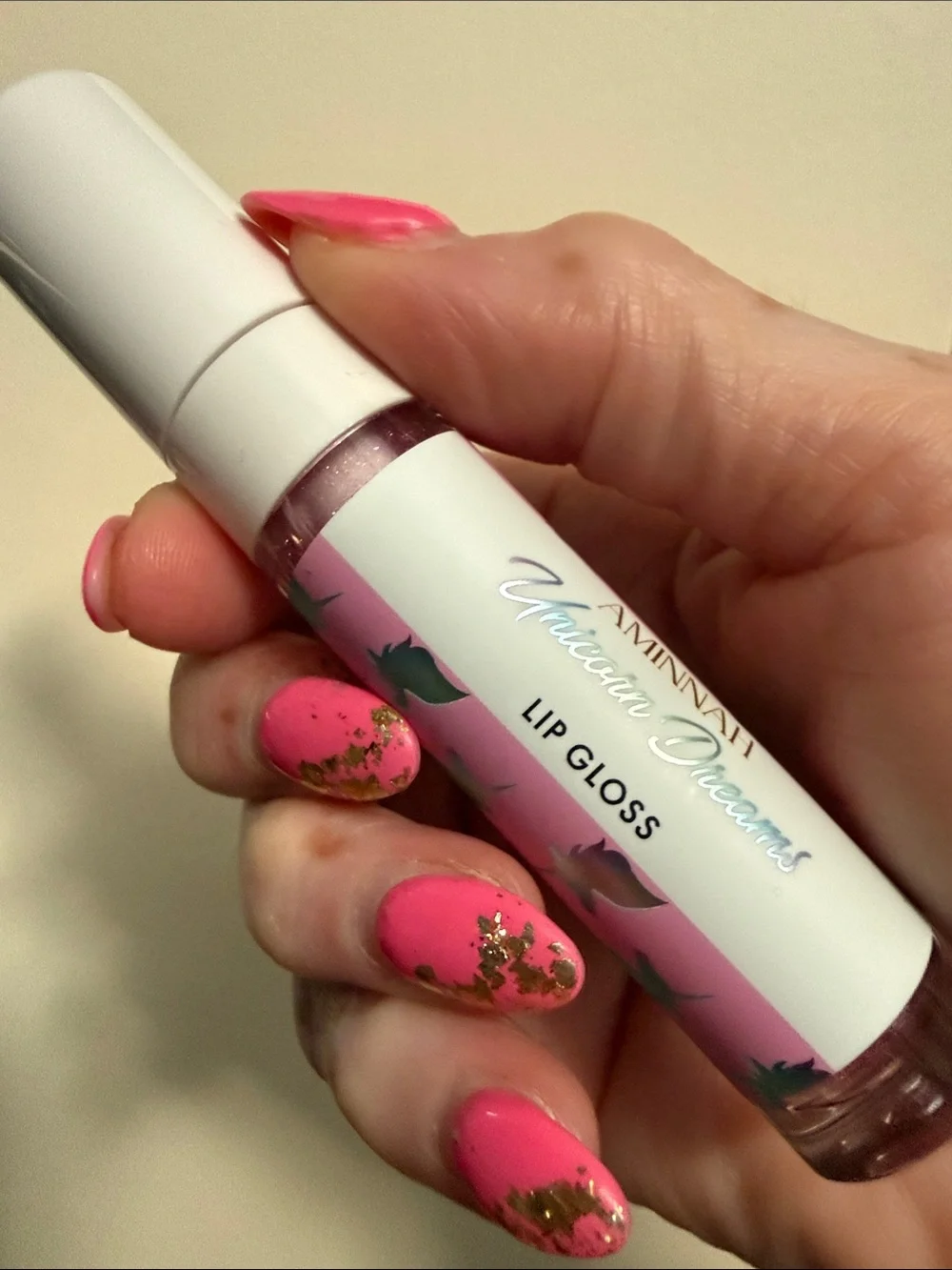 AMINNAH Unicorn Dreams Lip Gloss & Lip Scrub Duo - (2 Pieces)